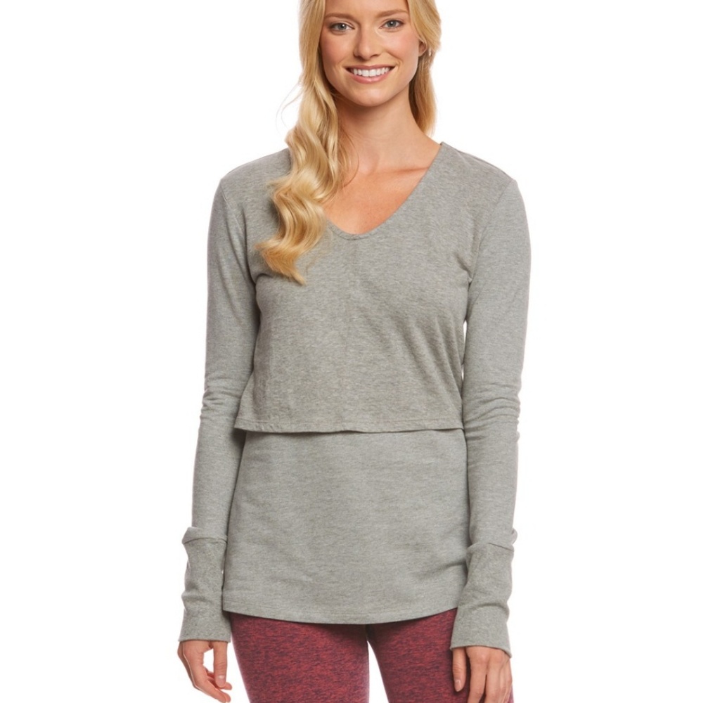 NWT Satva organic yoga top
